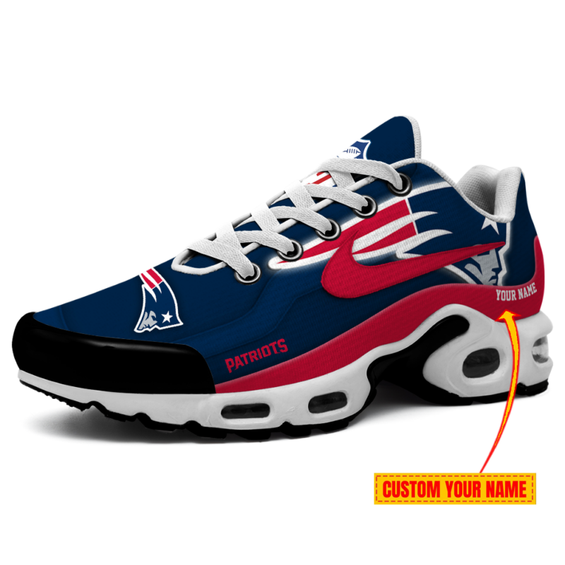 [SPECIAL OFFER] NEW CUSTOMIZED NFL27 NEP NEW ENGLAND PATRIOTS AIR MAX PLUS SNEAKERS