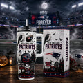 [SPECIAL OFFER] NEW CUSTOMIZED NFL27 NEP NEW ENGLAND PATRIOTS HALLOWEEN  40OZ TUMBLER