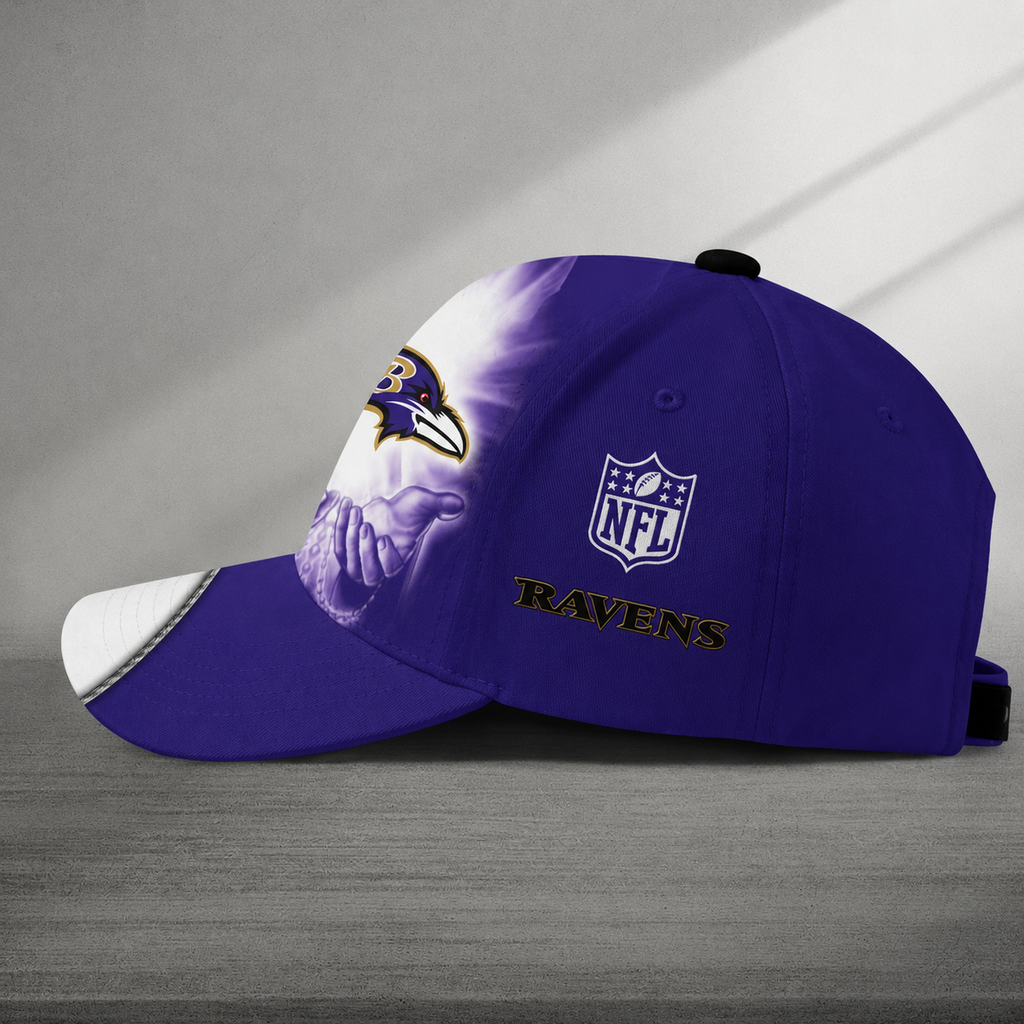 [SPECIAL OFFER] NEW CUSTOMIZED NFL28 BTR BALTIMORE RAVENS CLASSIC CAP