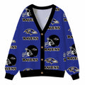 [SPECIAL OFFER] NEW CUSTOMIZED NFL28 BTR BALTIMORE RAVENS CARDIGAN