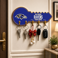 [SPECIAL OFFER] NEW CUSTOMIZED NFL28 BTR BALTIMORE RAVENS WALL KEY HOLDER FOR HOME