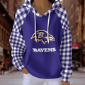 [SPECIAL OFFER] NEW CUSTOMIZED NFL28 BTR BALTIMORE RAVENS RIBBED HOODIE & SWEATSHIRT