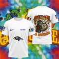 [SPECIAL OFFER] NEW CUSTOMIZED NFL28 BTR BALTIMORE RAVENS x GRATEFUL DEAD T-SHIRT, HOODIE, ZIP HOODIE