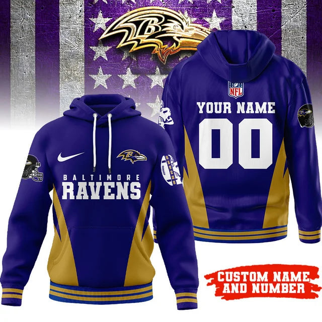 [SPECIAL OFFER] NEW CUSTOMIZED NFL28 BTR BALTIMORE RAVENS T-SHIRT, HOODIE, ZIP HOODIE