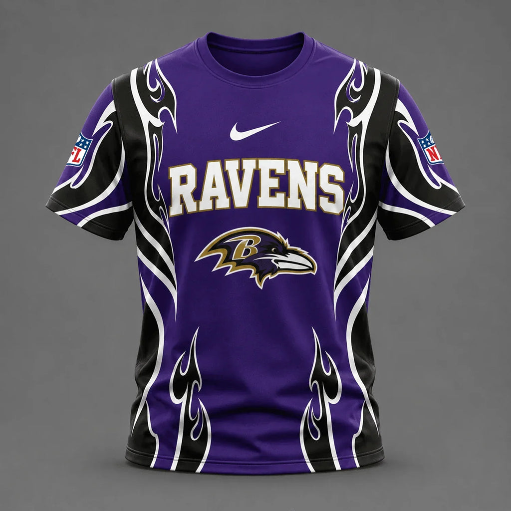 [SPECIAL OFFER] NEW CUSTOMIZED NFL28 BTR BALTIMORE RAVENS T-SHIRT, HOODIE & ZIP HOODIE