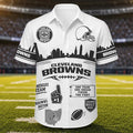 [SPECIAL OFFER] NEW CUSTOMIZED NFL29 CLB CLEVELAND BROWNS UNISEX HAWAIIAN SHIRT