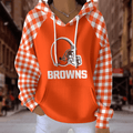 [SPECIAL OFFER] NEW CUSTOMIZED NFL29 CLB CLEVELAND BROWNS RIBBED HOODIE & SWEATSHIRT