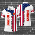 [SPECIAL OFFER] NEW CUSTOMIZED NFL29 CLB CLEVELAND BROWNS POLO SHIRT