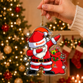 [SPECIAL OFFER] NEW CUSTOMIZED NFL29 CLB CLEVELAND BROWNS CHRISTMAS ACRYLIC ORNAMENT