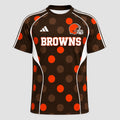 [SPECIAL OFFER] NEW CUSTOMIZED NFL29 CLB CLEVELAND BROWNS RAGLAN TEE