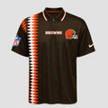 [SPECIAL OFFER] NEW CUSTOMIZED NFL29 CLB CLEVELAND BROWNS POLO SHIRT