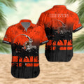 [SPECIAL OFFER] NEW CUSTOMIZED NFL29 CLB CLEVELAND BROWNS UNISEX HAWAIIAN SHIRT