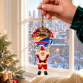 [SPECIAL OFFER] NEW CUSTOMIZED NFL03 BFB BUFFALO BILLS CHRISTMAS ACRYLIC ORNAMENT