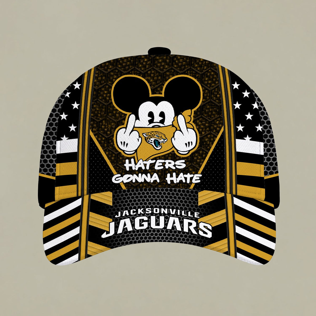 [SPECIAL OFFER] NEW CUSTOMIZED NFL30 JSJ JACKSONVILLE JAGUARS CLASSIC CAP