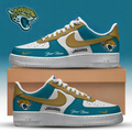[SPECIAL OFFER] NEW CUSTOMIZED NFL30 JSJ JACKSONVILLE JAGUARS AF1 SNEAKERS