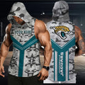 [SPECIAL OFFER] NEW CUSTOMIZED NFL30 JSJ JACKSONVILLE JAGUARS HOODED TANK TOP