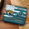 [SPECIAL OFFER] NEW CUSTOMIZED NFL30 JSJ JACKSONVILLE JAGUARS LEATHER WALLET