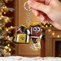 [SPECIAL OFFER] NEW CUSTOMIZED NFL30 JSJ JACKSONVILLE JAGUARS ACRYLIC KEYCHAIN