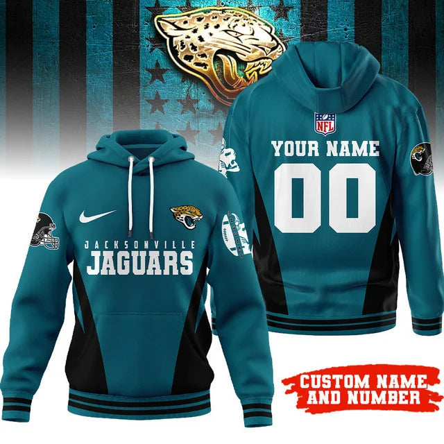 [SPECIAL OFFER] NEW CUSTOMIZED NFL30 JSJ JACKSONVILLE JAGUARS T-SHIRT, HOODIE, ZIP HOODIE