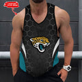[SPECIAL OFFER] NEW CUSTOMIZED NFL30 JSJ JACKSONVILLE JAGUARS UNISEX TANK TOP