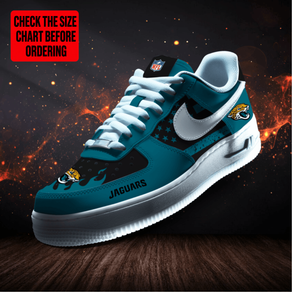 [SPECIAL OFFER] NEW CUSTOMIZED NFL30 JSJ JACKSONVILLE JAGUARS AF1 SNEAKERS