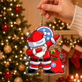 [SPECIAL OFFER] NEW CUSTOMIZED NFL31 TST TENNESSEE TITANS CHRISTMAS ACRYLIC ORNAMENT