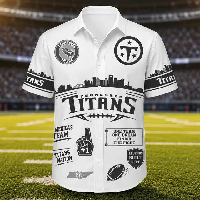 [SPECIAL OFFER] NEW CUSTOMIZED NFL31 TST TENNESSEE TITANS UNISEX HAWAIIAN SHIRT
