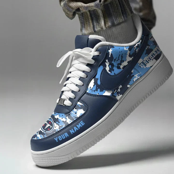 [SPECIAL OFFER] NEW CUSTOMIZED NFL31 TST TENNESSEE TITANS AF1 SNEAKERS