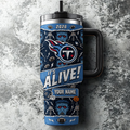 [SPECIAL OFFER] NEW CUSTOMIZED NFL31 TST TENNESSEE TITANS HALLOWEEN  40OZ TUMBLER