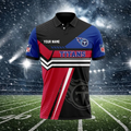 [SPECIAL OFFER] NEW CUSTOMIZED NFL31 TST TENNESSEE TITANS POLO SHIRT