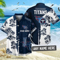 [SPECIAL OFFER] NEW CUSTOMIZED NFL31 TST TENNESSEE TITANS UNISEX HAWAIIAN SHIRT & SHORTS SET
