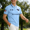 [SPECIAL OFFER] NEW CUSTOMIZED NFL31 TST TENNESSEE TITANS POLO SHIRT