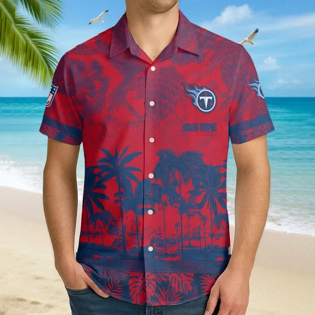 [SPECIAL OFFER] NEW CUSTOMIZED NFL31 TST TENNESSEE TITANS UNISEX HAWAIIAN SHIRT