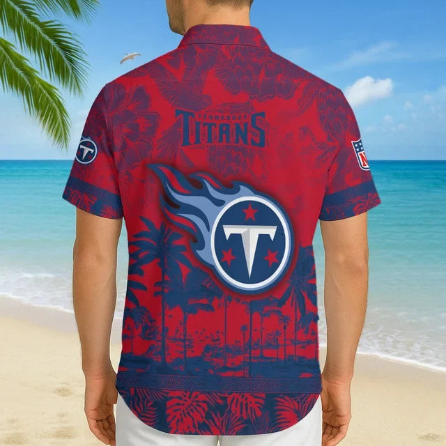 [SPECIAL OFFER] NEW CUSTOMIZED NFL31 TST TENNESSEE TITANS UNISEX HAWAIIAN SHIRT