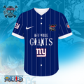 [SPECIAL OFFER] NEW CUSTOMIZED NFL32 NYG NEW YORK GIANTS BASEBALL JERSEY