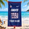 [SPECIAL OFFER] NEW CUSTOMIZED NFL32 NYG NEW YORK GIANTS BEACH TOWEL