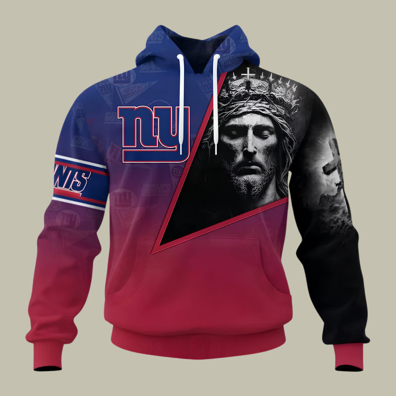 [SPECIAL OFFER] NEW CUSTOMIZED NFL32 NYG NEW YORK GIANTS GOD'S BLESSING T-SHIRT, HOODIE & ZIP HOODIE