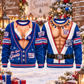 [SPECIAL OFFER] NEW CUSTOMIZED NFL32 NYG NEW YORK GIANTS CHRISTMAS UNISEX SWEATSHIRT