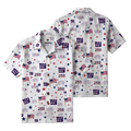 [SPECIAL OFFER] NEW CUSTOMIZED NFL32 NYG NEW YORK GIANTS PATRIOTIC 250 USA HAWAIIAN SHIRT
