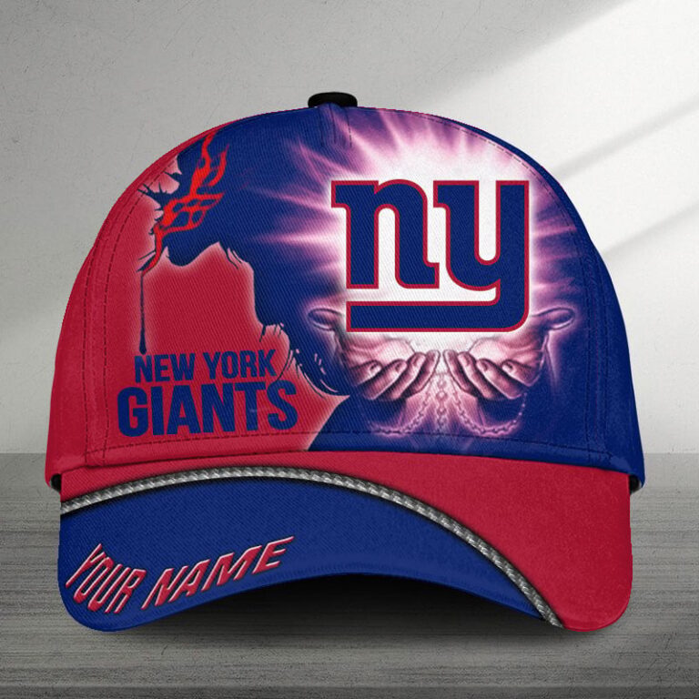 [SPECIAL OFFER] NEW CUSTOMIZED NFL32 NYG NEW YORK GIANTS CLASSIC CAP