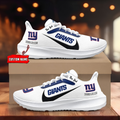 [SPECIAL OFFER] NEW CUSTOMIZED NFL32 NYG NEW YORK GIANTS ROAD RUNNING SHOES