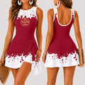 [FAN FAVORITE] NEW CUSTOMIZED NCAA FBS32 USC USC TROJANS WOMEN'S SUMMER SKORT DRESS