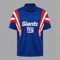 [SPECIAL OFFER] NEW CUSTOMIZED NFL32 NYG NEW YORK GIANTS POLO SHIRT