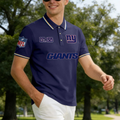 [SPECIAL OFFER] NEW CUSTOMIZED NFL32 NYG NEW YORK GIANTS POLO SHIRT