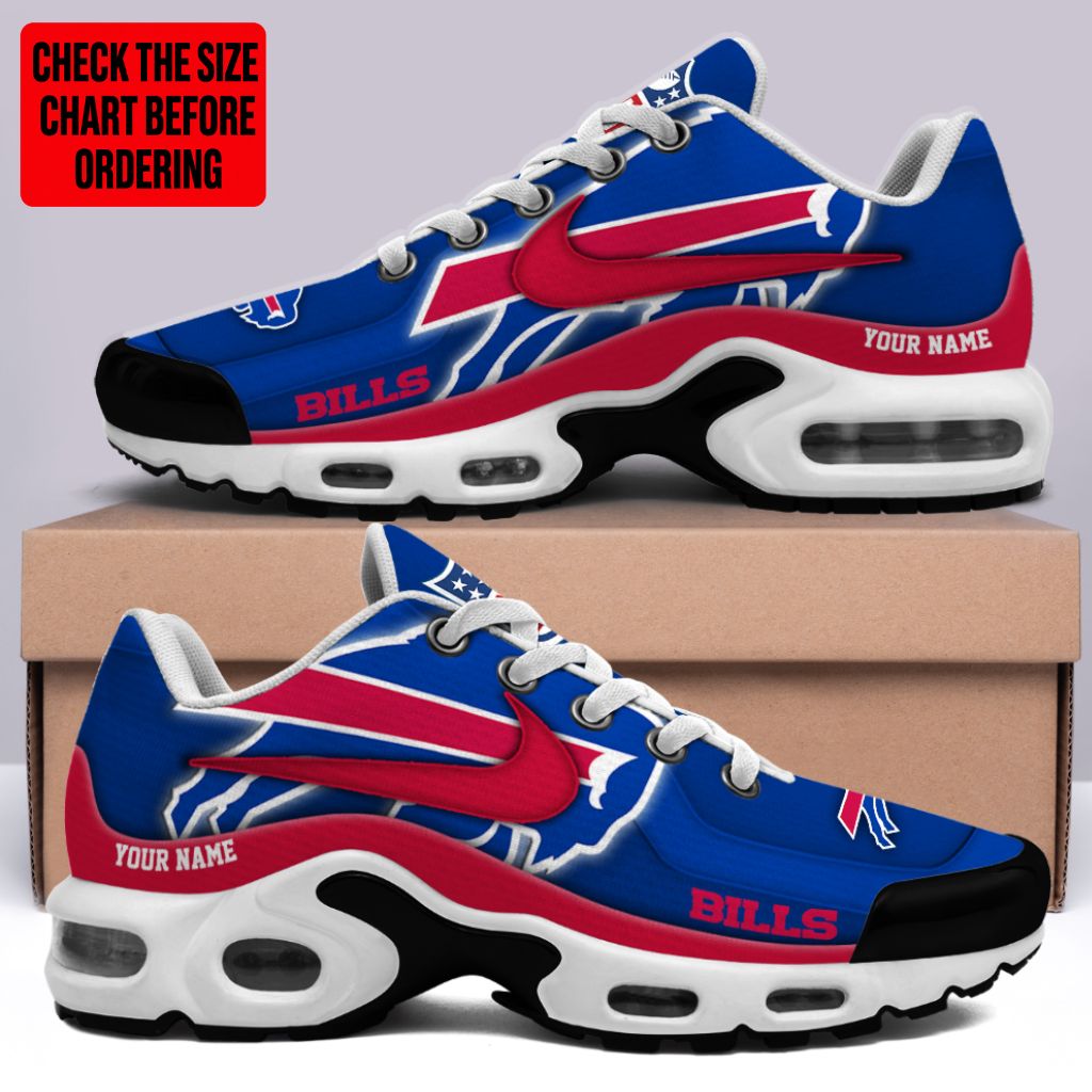[SPECIAL OFFER] NEW CUSTOMIZED NFL03 BFB BUFFALO BILLS AIR MAX PLUS SNEAKERS