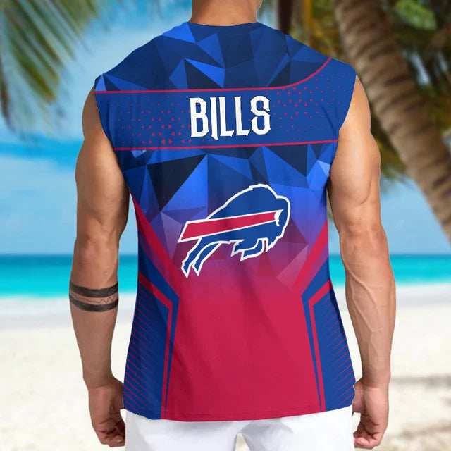 [SPECIAL OFFER] NEW CUSTOMIZED NFL03 BFB BUFFALO BILLS MEN'S GYM SHIRT