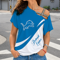 [SPECIAL OFFER] NEW CUSTOMIZED NFL04 DTL DETROIT LIONS SHOULDER SHIRT