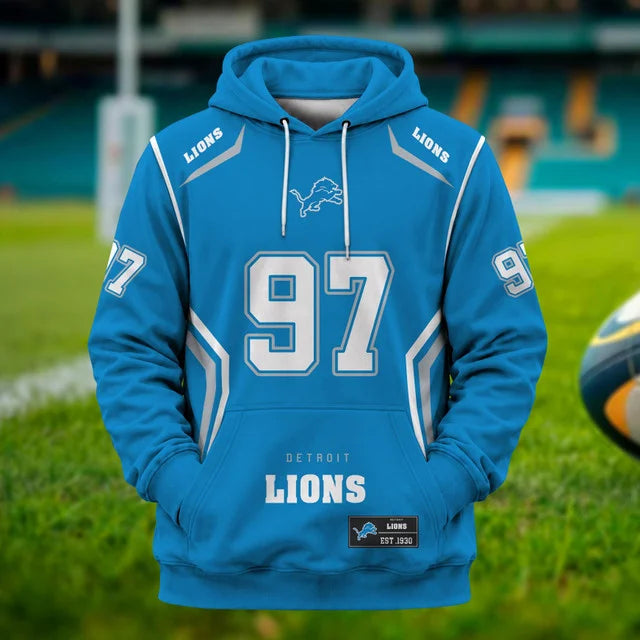[SPECIAL OFFER] NEW CUSTOMIZED NFL04 DTL DETROIT LIONS T-SHIRT, HOODIE, ZIP HOODIE