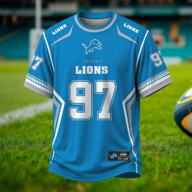 [SPECIAL OFFER] NEW CUSTOMIZED NFL04 DTL DETROIT LIONS T-SHIRT, HOODIE, ZIP HOODIE