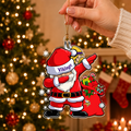 [SPECIAL OFFER] NEW CUSTOMIZED NFL05 MVK MINNESOTA VIKINGS CHRISTMAS ACRYLIC ORNAMENT